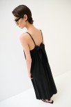 ABITO SPALLINE NERO