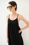ABITO SPALLINE NERO