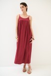 ABITO SPALLINE ROSSO INDIA