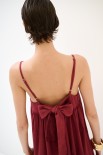 ABITO SPALLINE ROSSO INDIA