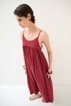 ABITO SPALLINE ROSSO INDIA