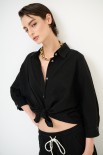 CAMICIA OVETTO NERO