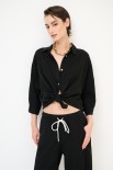 CAMICIA OVETTO NERO