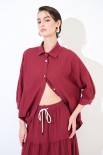 CAMICIA OVETTO ROSSO INDIA