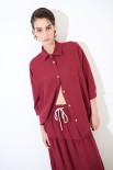 CAMICIA OVETTO ROSSO INDIA