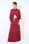 CAMICIA OVETTO ROSSO INDIA