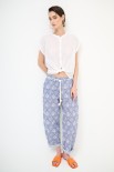 CAMICIA SPALLA SCESA MUSSOLA CON NODO BIANCO