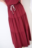 GONNA BALZE CON COULISSE ROSSO INDIA
