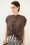 CAMICIA SPALLA SCESA MUSSOLA CON NODO MORO