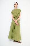 CAMICIA SPALLA SCESA MUSSOLA CON NODO OLIO