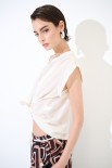 CAMICIA SPALLA SCESA MUSSOLA CON NODO BURRO