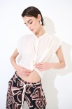 CAMICIA SPALLA SCESA MUSSOLA CON NODO BURRO