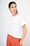 T-SHIRT SPRITZ BIANCO