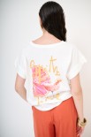 T-SHIRT SPRITZ BIANCO