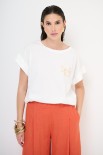 T-SHIRT SPRITZ BIANCO