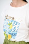 T-SHIRT LEMONADE BIANCO