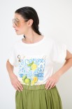 T-SHIRT LEMONADE BIANCO