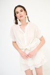 CAMICIA CON NODO MANICA SCESA BURRO