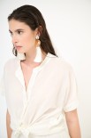 CAMICIA CON NODO MANICA SCESA BURRO