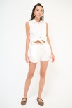 SHORTS PALLONCINO FARINA
