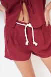 SHORTS PALLONCINO ROSSO INDIA