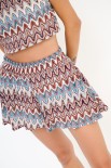 SHORT TASCA RUGGINE