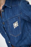 CAMICIA SLIM + TERMOADES. BLU