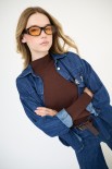 CAMICIA OVER + TERMOADES. BLU
