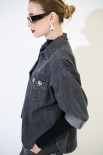 CAMICIA OVER + TERMOADES. GRIGIO
