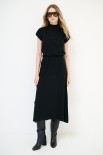 COMPLETO MAGLIA MEZZA MANICA CON GONNA NERO