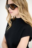 COMPLETO MAGLIA MEZZA MANICA CON GONNA NERO