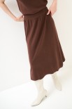 COMPLETO MAGLIA MEZZA MANICA CON GONNA MORO