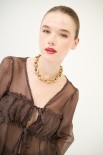 BLUSA CON LACCINI MORO