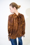 BLUSA FIOCCO DT E MANICHE MORO