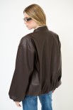 BOMBER OVER CON ZIP MORO