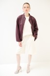 BOMBER OVER CON ZIP VINO