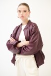 BOMBER OVER CON ZIP VINO