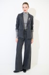 BLAZER BASIC + TERMOADES. GRIGIO