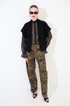 GILET CROP SCATOLINA NERO