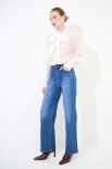JEANS STRASS ALL OVER BLU