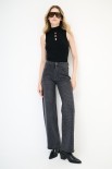 JEANS STRASS ALL OVER NERO