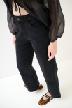 JEANS BASIC CINQUE TASCHE NERO