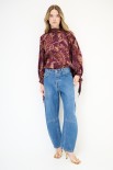 JEANS BARREL LAVAGGIO MEDIO BLU
