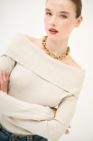 MAGLIA SHIFFER COSTINA BEIGE