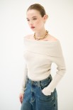 MAGLIA SHIFFER COSTINA BEIGE