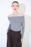 MAGLIA SHIFFER COSTINA GRIGIO