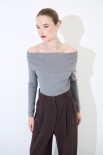 MAGLIA SHIFFER COSTINA GRIGIO