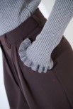 MAGLIA COSTINA LUREX GRIGIO