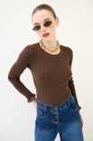 MAGLIA COSTINA LUREX MORO