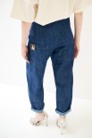 PANTA CARROT TASCONI DT+ PATCH TASCA DT ORSETTO BLU